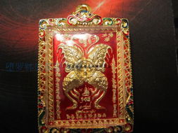 泰国佛牌探秘 古巴大师最新精品“金身蝶神”蝴蝶佛牌